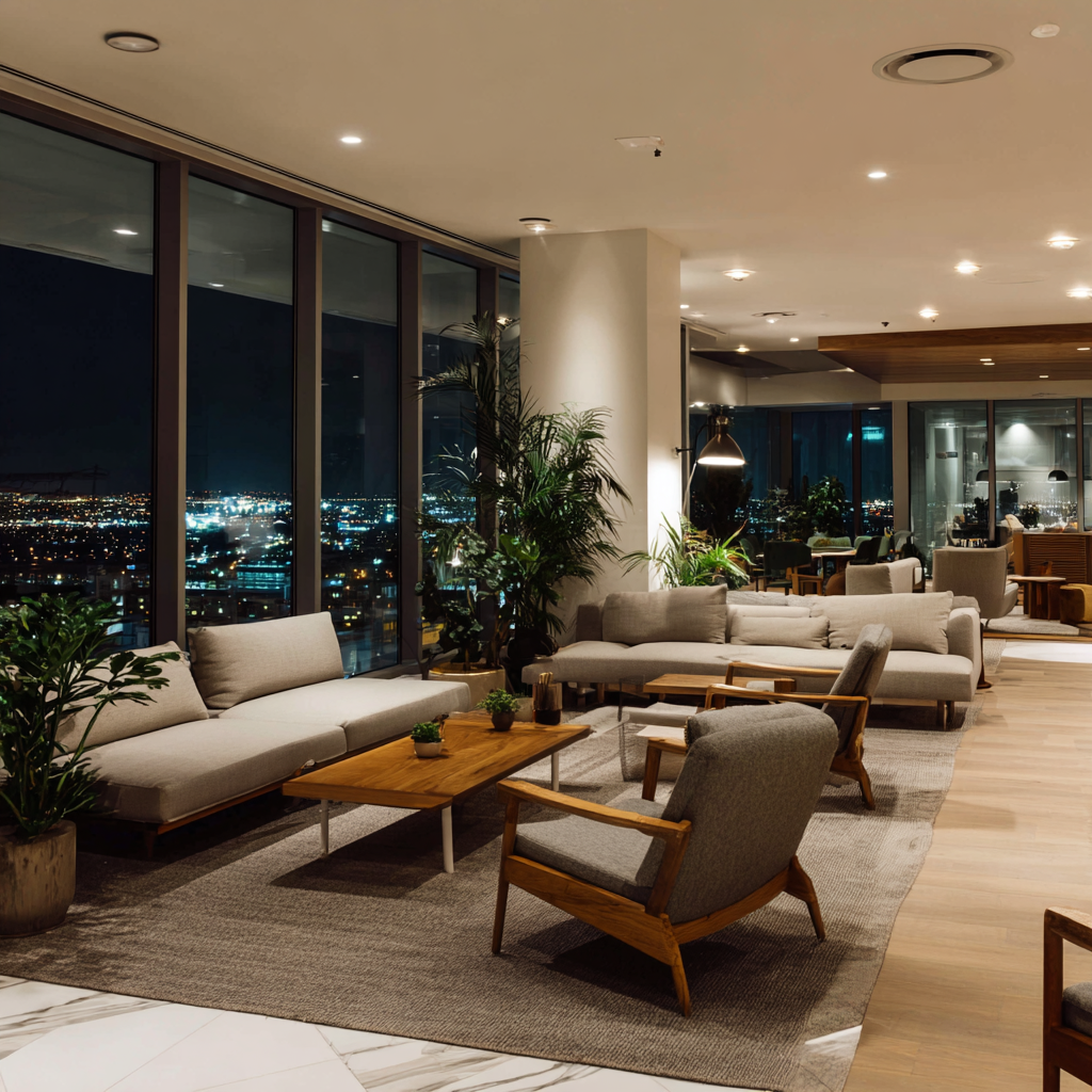 Outdoor space at Light Wellness in Jurupa Valley, California